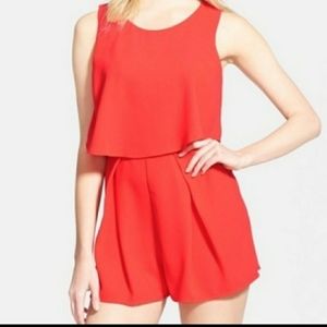 Lulus Red Romper
